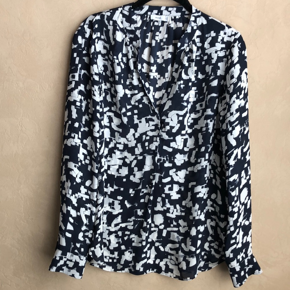 Sheer beautiful Vince blouse